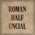 Font Roman Half-Uncial