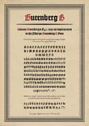 Font Gutenberg B