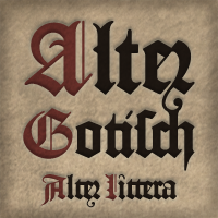 Font Alter Gotisch