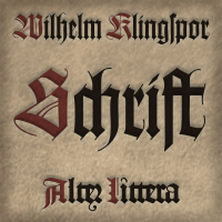 Font Wilhelm Klingspor Schrift